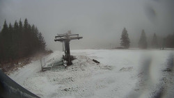 Horní část sjezdovky Skiareálu Ramzová