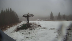 Horní část sjezdovky Skiareálu Ramzová