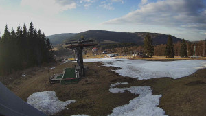 Horské atrakce Ramzová - Horní část sjezdovky Skiareálu Ramzová - 21.3.2026 v 17:00 Horské atrakce Ramzová - Horní část sjezdovky Skiareálu Ramzová - 21.3.2026 v 17:00