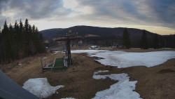 Horní část sjezdovky Skiareálu Ramzová