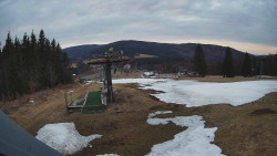 Horní část sjezdovky Skiareálu Ramzová