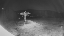 Horní část sjezdovky Skiareálu Ramzová