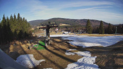 Horní část sjezdovky Skiareálu Ramzová