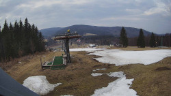 Horní část sjezdovky Skiareálu Ramzová