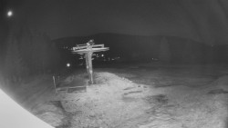 Horní část sjezdovky Skiareálu Ramzová