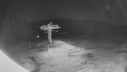 Horní část sjezdovky Skiareálu Ramzová