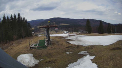 Horní část sjezdovky Skiareálu Ramzová