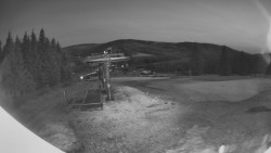 Horní část sjezdovky Skiareálu Ramzová