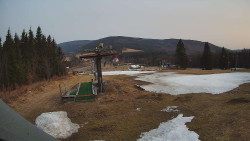 Horní část sjezdovky Skiareálu Ramzová