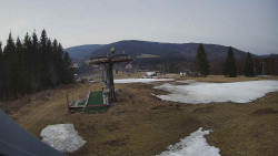 Horní část sjezdovky Skiareálu Ramzová