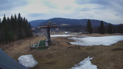 Horní část sjezdovky Skiareálu Ramzová