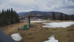 Horní část sjezdovky Skiareálu Ramzová