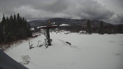 Horní část sjezdovky Skiareálu Ramzová