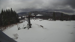 Horní část sjezdovky Skiareálu Ramzová