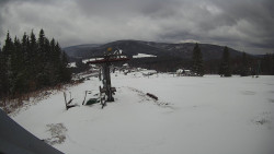 Horní část sjezdovky Skiareálu Ramzová