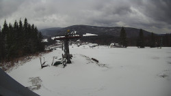 Horní část sjezdovky Skiareálu Ramzová