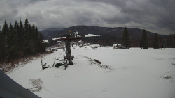 Horní část sjezdovky Skiareálu Ramzová