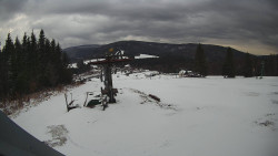 Horní část sjezdovky Skiareálu Ramzová