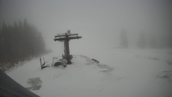 Horní část sjezdovky Skiareálu Ramzová