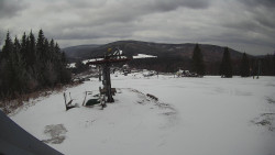 Horní část sjezdovky Skiareálu Ramzová