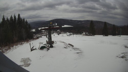 Horní část sjezdovky Skiareálu Ramzová