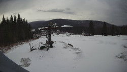 Horní část sjezdovky Skiareálu Ramzová