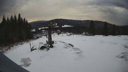 Horní část sjezdovky Skiareálu Ramzová