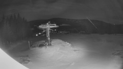 Horní část sjezdovky Skiareálu Ramzová