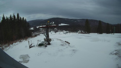 Horní část sjezdovky Skiareálu Ramzová