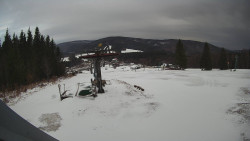 Horní část sjezdovky Skiareálu Ramzová