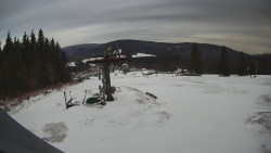 Horní část sjezdovky Skiareálu Ramzová