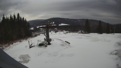 Horní část sjezdovky Skiareálu Ramzová