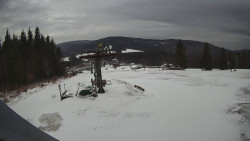 Horní část sjezdovky Skiareálu Ramzová