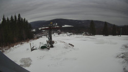 Horní část sjezdovky Skiareálu Ramzová