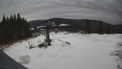 Horní část sjezdovky Skiareálu Ramzová