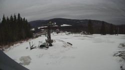 Horní část sjezdovky Skiareálu Ramzová