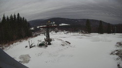 Horní část sjezdovky Skiareálu Ramzová