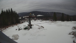 Horní část sjezdovky Skiareálu Ramzová