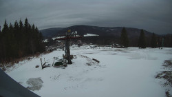 Horní část sjezdovky Skiareálu Ramzová