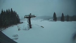 Horní část sjezdovky Skiareálu Ramzová