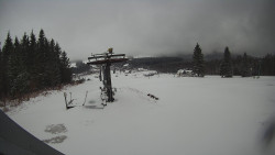 Horní část sjezdovky Skiareálu Ramzová