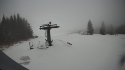 Horní část sjezdovky Skiareálu Ramzová