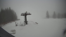 Horní část sjezdovky Skiareálu Ramzová