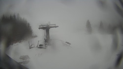 Horní část sjezdovky Skiareálu Ramzová