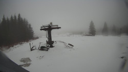 Horní část sjezdovky Skiareálu Ramzová