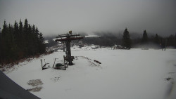 Horní část sjezdovky Skiareálu Ramzová