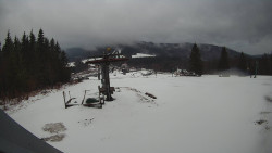 Horní část sjezdovky Skiareálu Ramzová