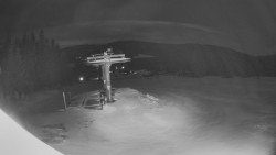 Horní část sjezdovky Skiareálu Ramzová