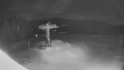 Horní část sjezdovky Skiareálu Ramzová