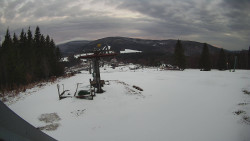 Horní část sjezdovky Skiareálu Ramzová